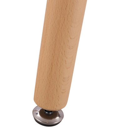 Dining Table Minimal HM008.04 natural, wooden legs BEECH, 120x80x73cm