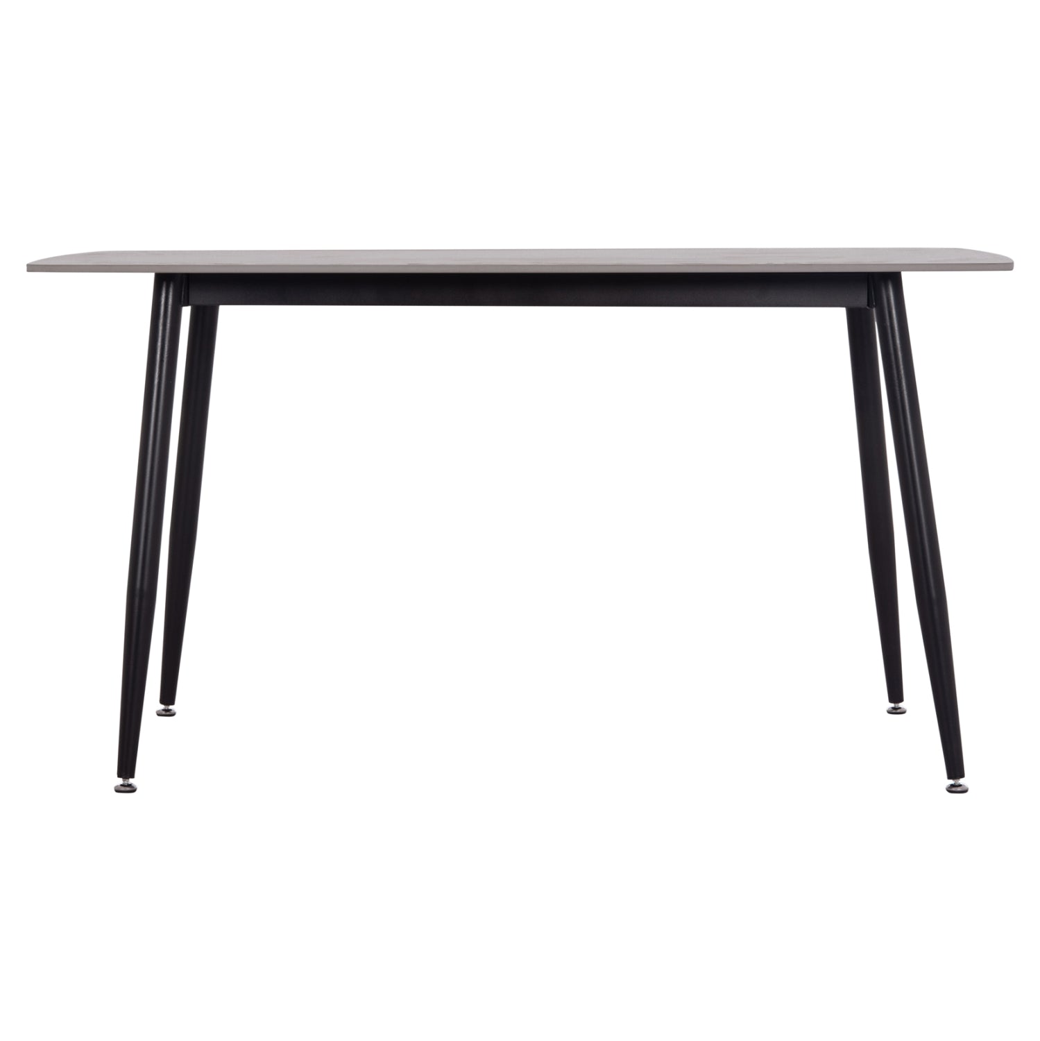 DINING TABLE RAVEN HM18149.13 CERAMIC TOP IN GREY MARBLE LOOK  140x80x74Hcm.