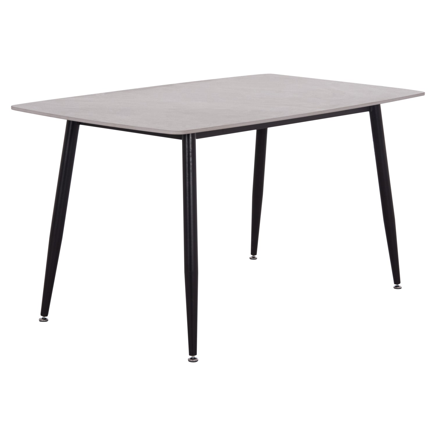DINING TABLE RAVEN HM18149.13 CERAMIC TOP IN GREY MARBLE LOOK  140x80x74Hcm.
