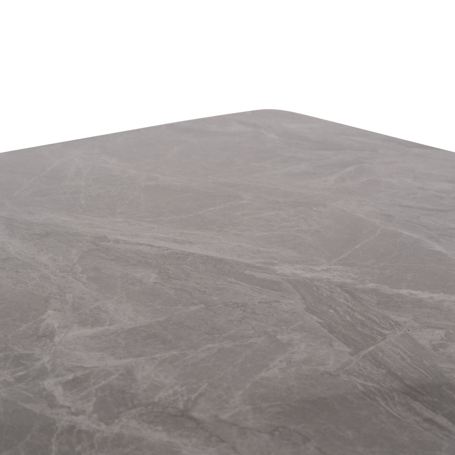 DINING TABLE RAVEN HM18149.13 CERAMIC TOP IN GREY MARBLE LOOK  140x80x74Hcm.