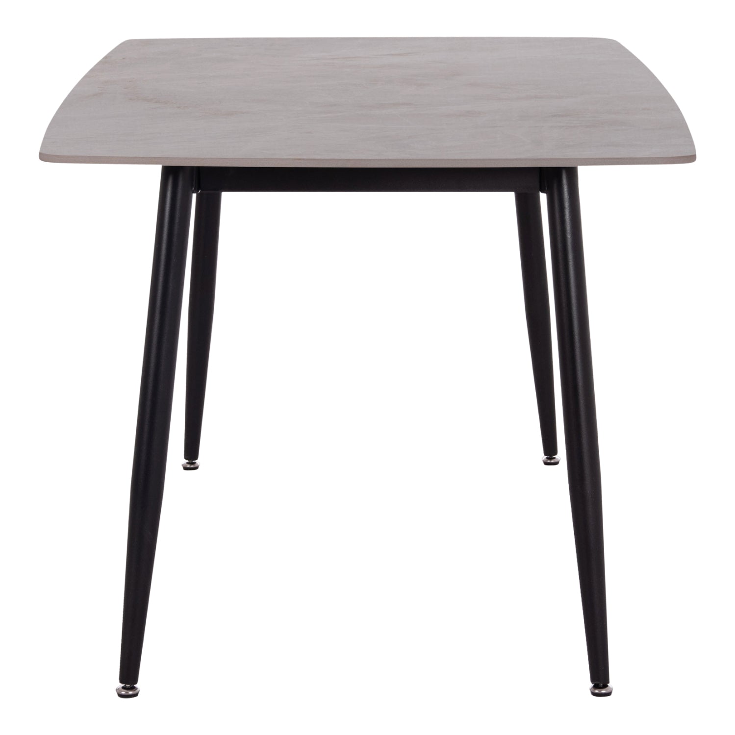 DINING TABLE RAVEN HM18150.13 CERAMIC TOP IN GREY MARBLE LOOK 160x80x74Hcm.