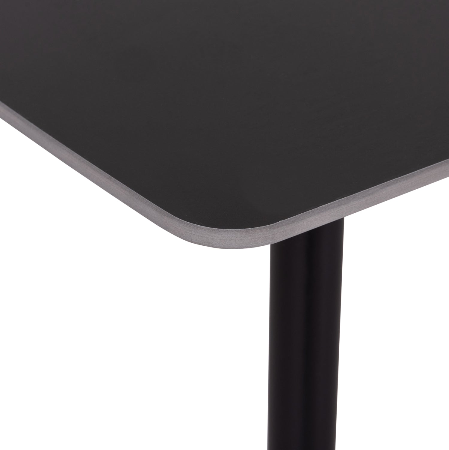 DINING TABLE RAVEN HM9854.02 CERAMIC TOP IN BLACK MARBLE-BLACK METAL LEGS 117,5x67,5x76Hcm.