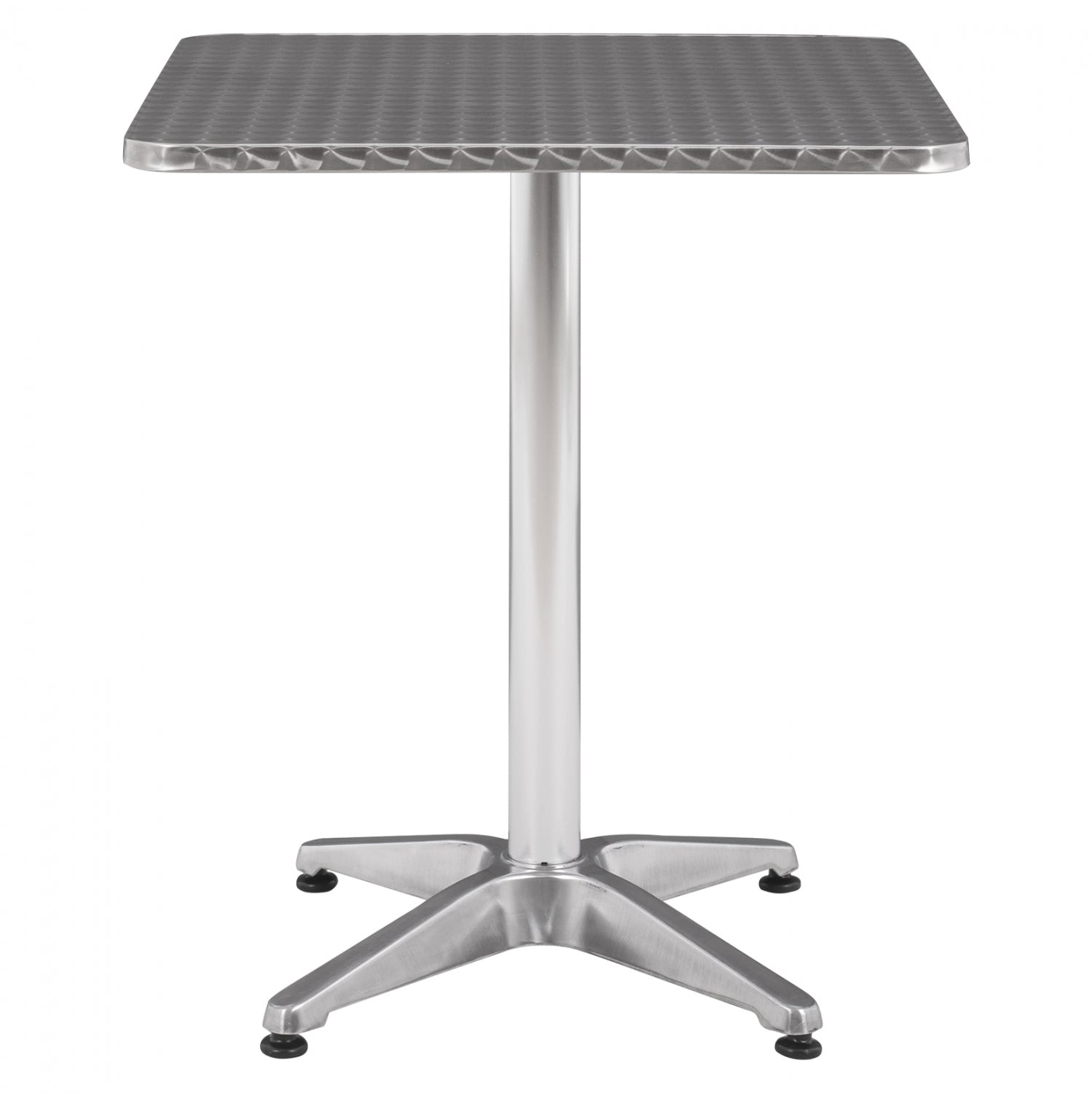 Rectangular Table Frodo Aluminum 60x60x72Η cm  4legs HM5016