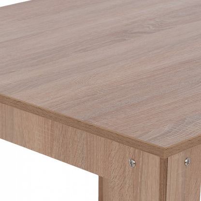 KITCHEN TABLE HM2429.01 KELVIN, SONOMA OAK, 140x80x77H