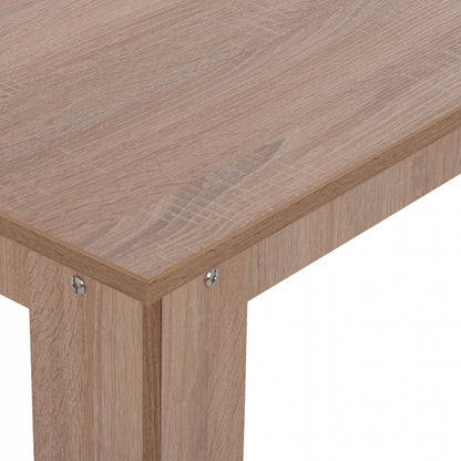 KITCHEN TABLE HM2429.01 KELVIN, SONOMA OAK, 140x80x77H