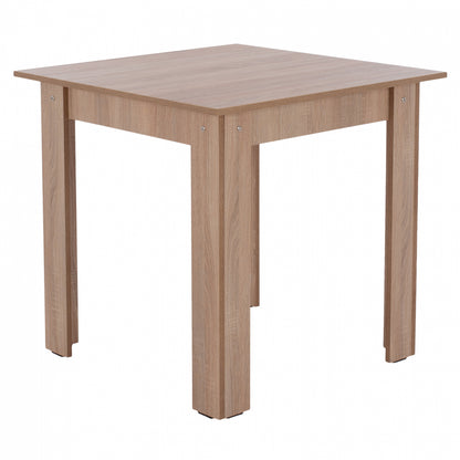 KITCHEN TABLE KELVIN HM2427.01, SONOMA OAK, 80x80x77 cm.