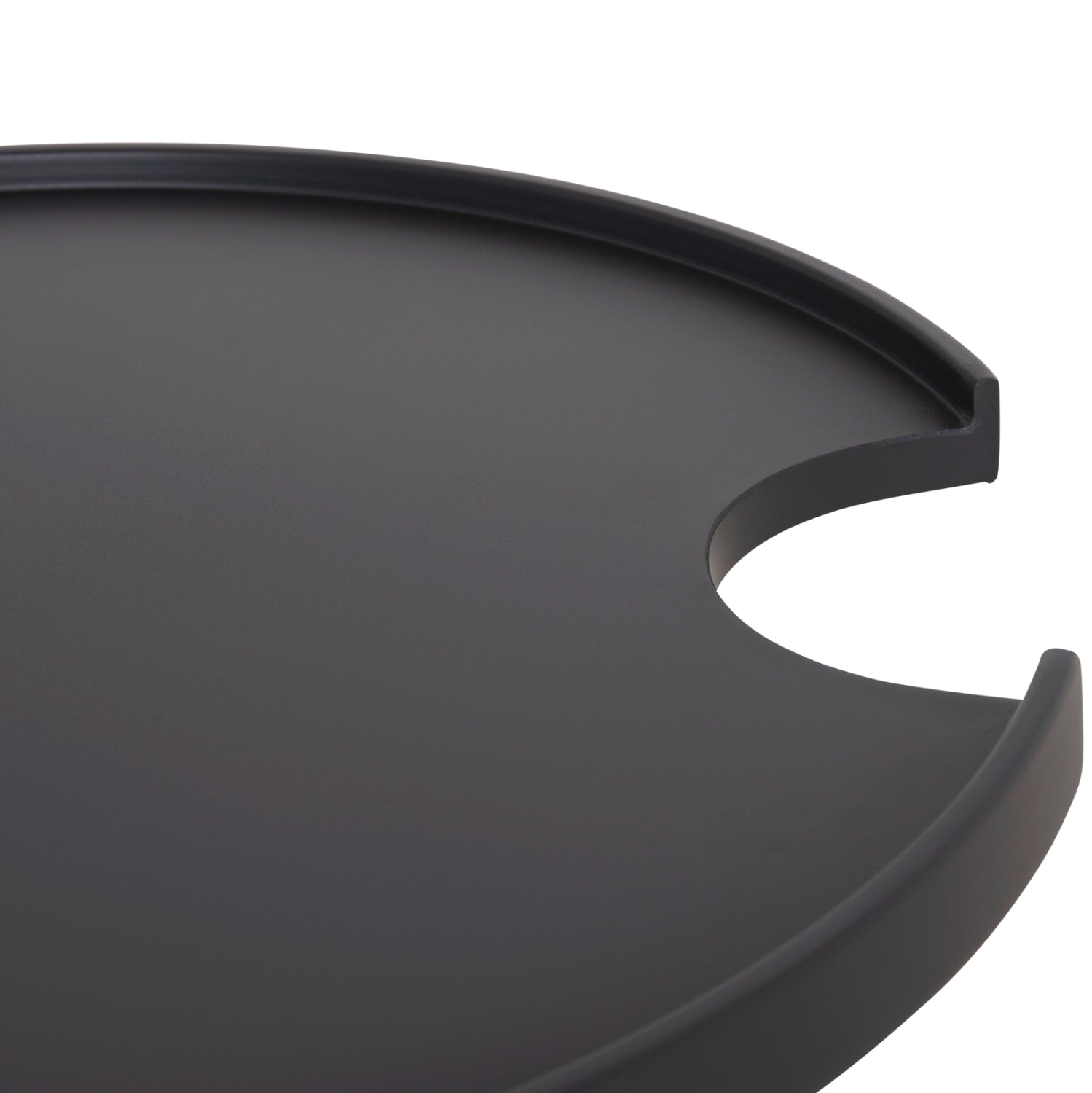 OUTDOOR ROUND COFFEE TABLE TEROC HM6434.01 ALUMINUM IN GREY Φ70x44Hcm
