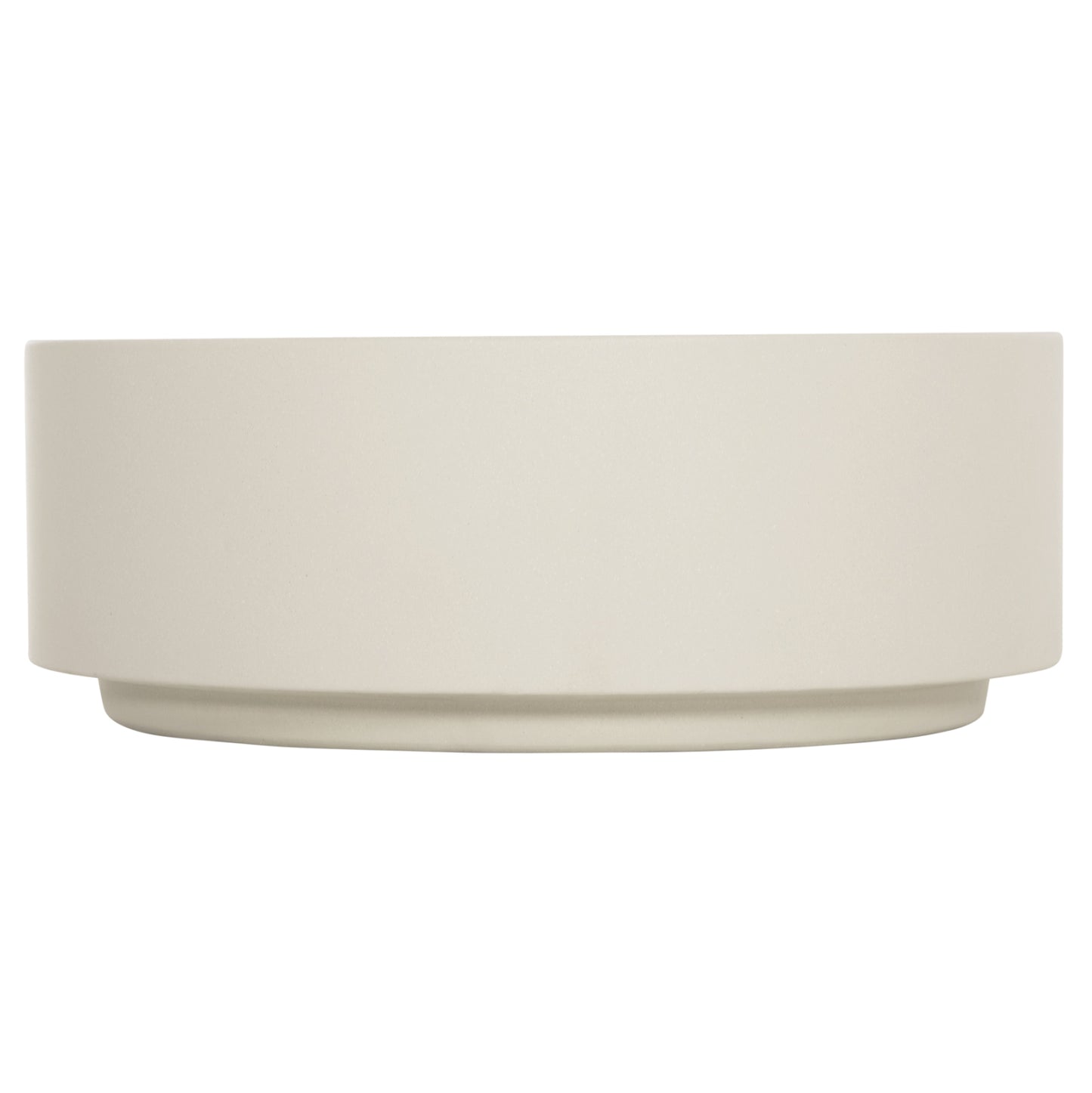 ROUND OUTDOOR COFFEE TABLE KYOKO HM6579.02 BEIGE FIBER CEMENT Φ90x34Hcm