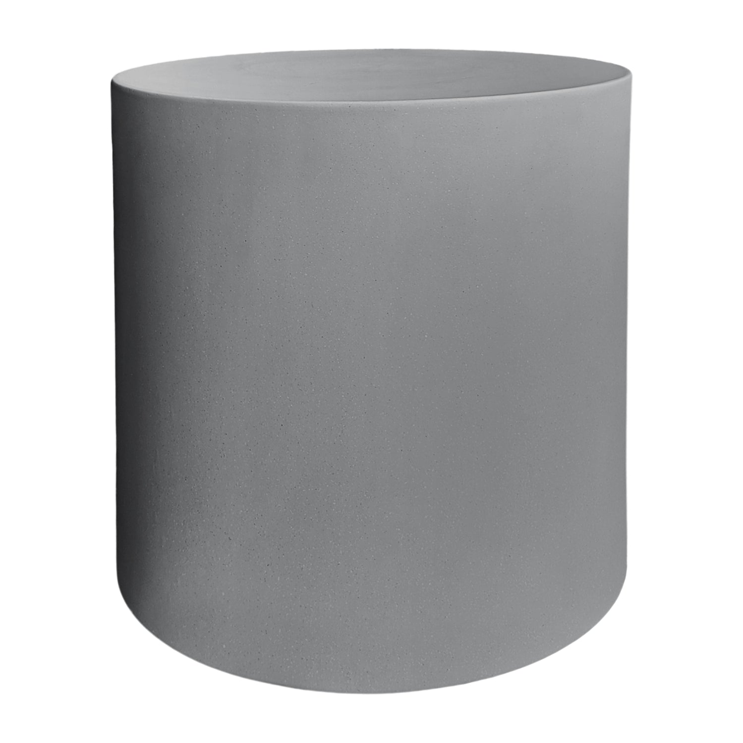 ROUND SIDE TABLE KYOKO HM6592.01 GREY FIBER CEMENT Φ40x43Hcm