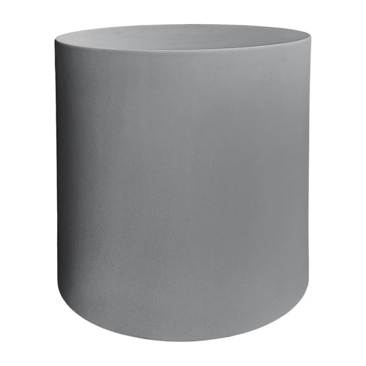 ROUND SIDE TABLE KYOKO HM6592.01 GREY FIBER CEMENT Φ40x43Hcm