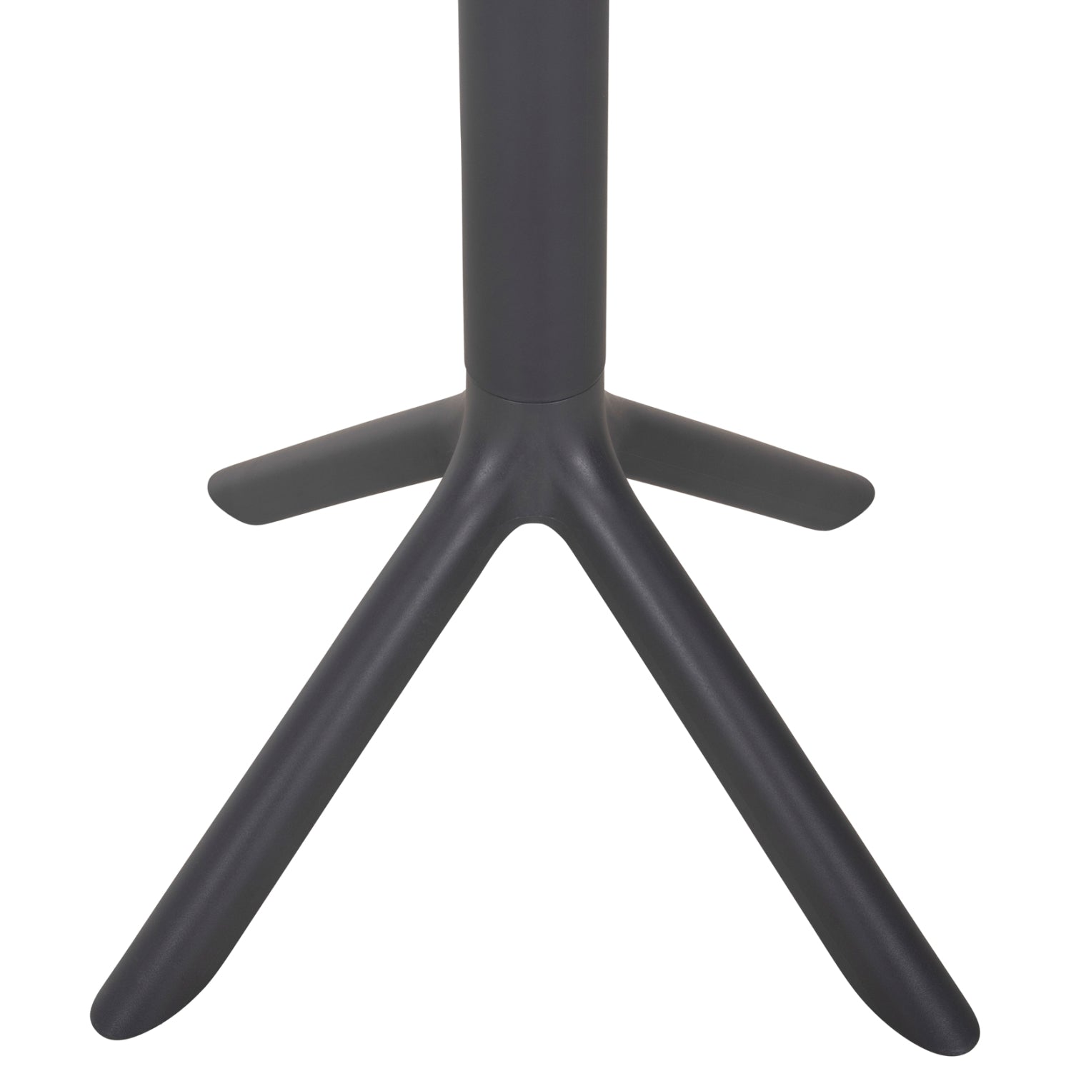 BAR TABLE ROUND TERRIN HM6126.20 POLYPROPYLENE GREY Φ60x106Hcm.