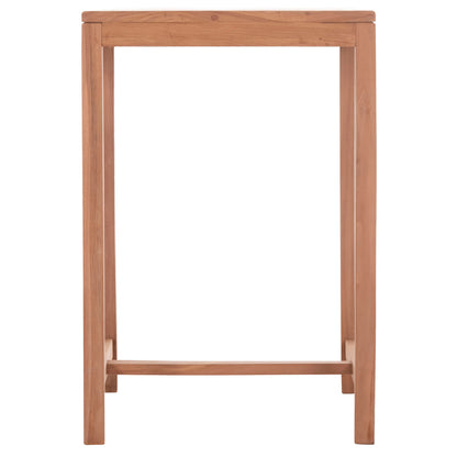 BAR SQUARE TABLE PRESSCOT HM18113 TEAK WOOD IN NATURAL COLOR 70x70x105Hcm.