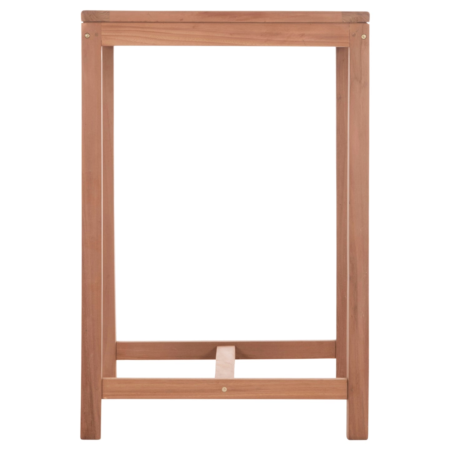 BAR SQUARE TABLE PRESSCOT HM18113 TEAK WOOD IN NATURAL COLOR 70x70x105Hcm.