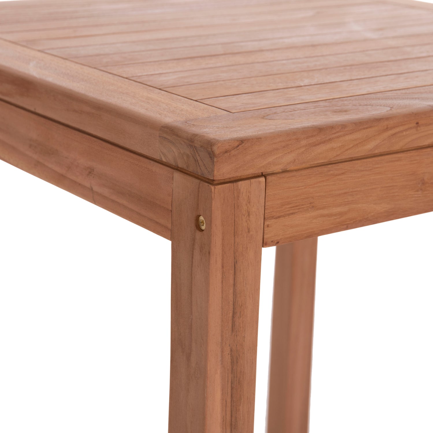 BAR SQUARE TABLE PRESSCOT HM18113 TEAK WOOD IN NATURAL COLOR 70x70x105Hcm.