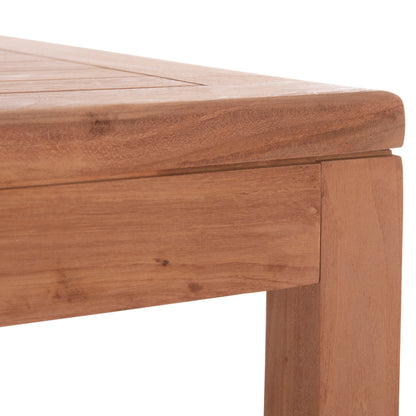 BAR SQUARE TABLE PRESSCOT HM18113 TEAK WOOD IN NATURAL COLOR 70x70x105Hcm.
