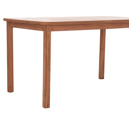 DINING TABLE RECTANGULAR PRESSCOT HM18123 TEAK WOOD--NATURAL COLOR 140x80x76Hcm.