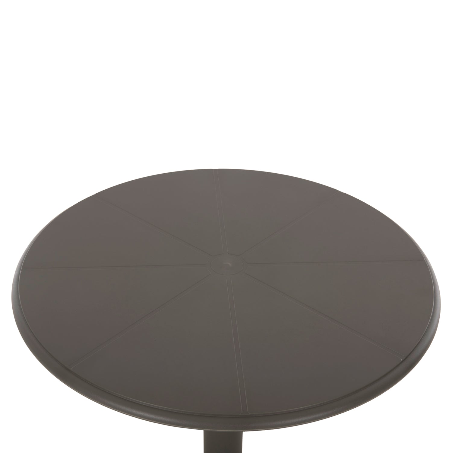 ROUND POLYPROPYLENE TABLE TERRIN HM6124.15 OLIVE GREEN Φ60x75Hcm.