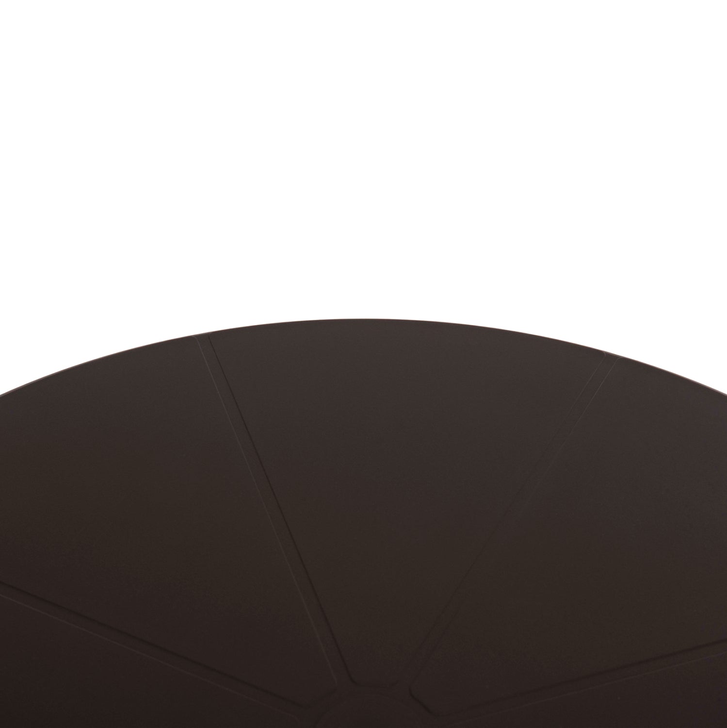 ROUND POLYPROPYLENE TABLE TERRIN HM6124.13 BROWN Φ60x75Hcm.