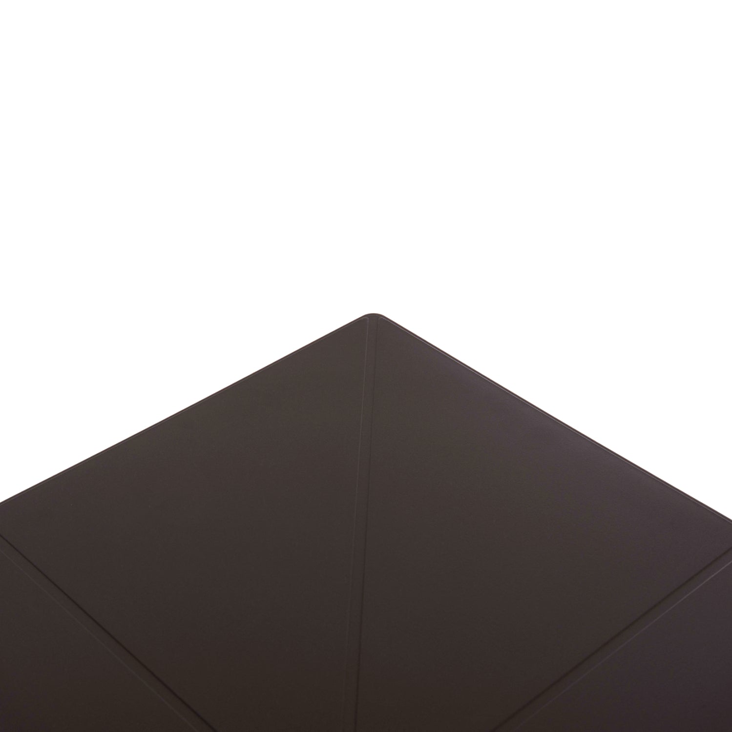 SQUARE POLYPROPYLENE TABLE TERRIN HM6125.13 BROWN 60x60x75Hcm.