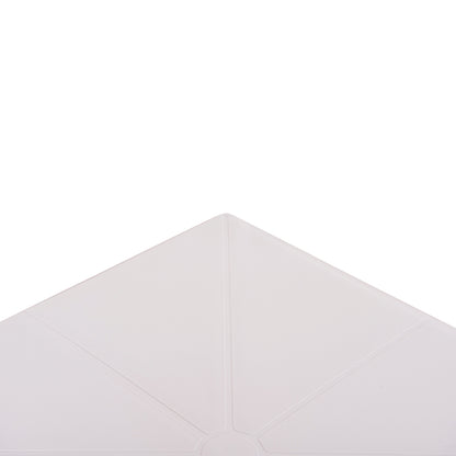 SQUARE POLYPROPYLENE TABLE TERRIN HM6125.11 WHITE 60x60x75Hcm.