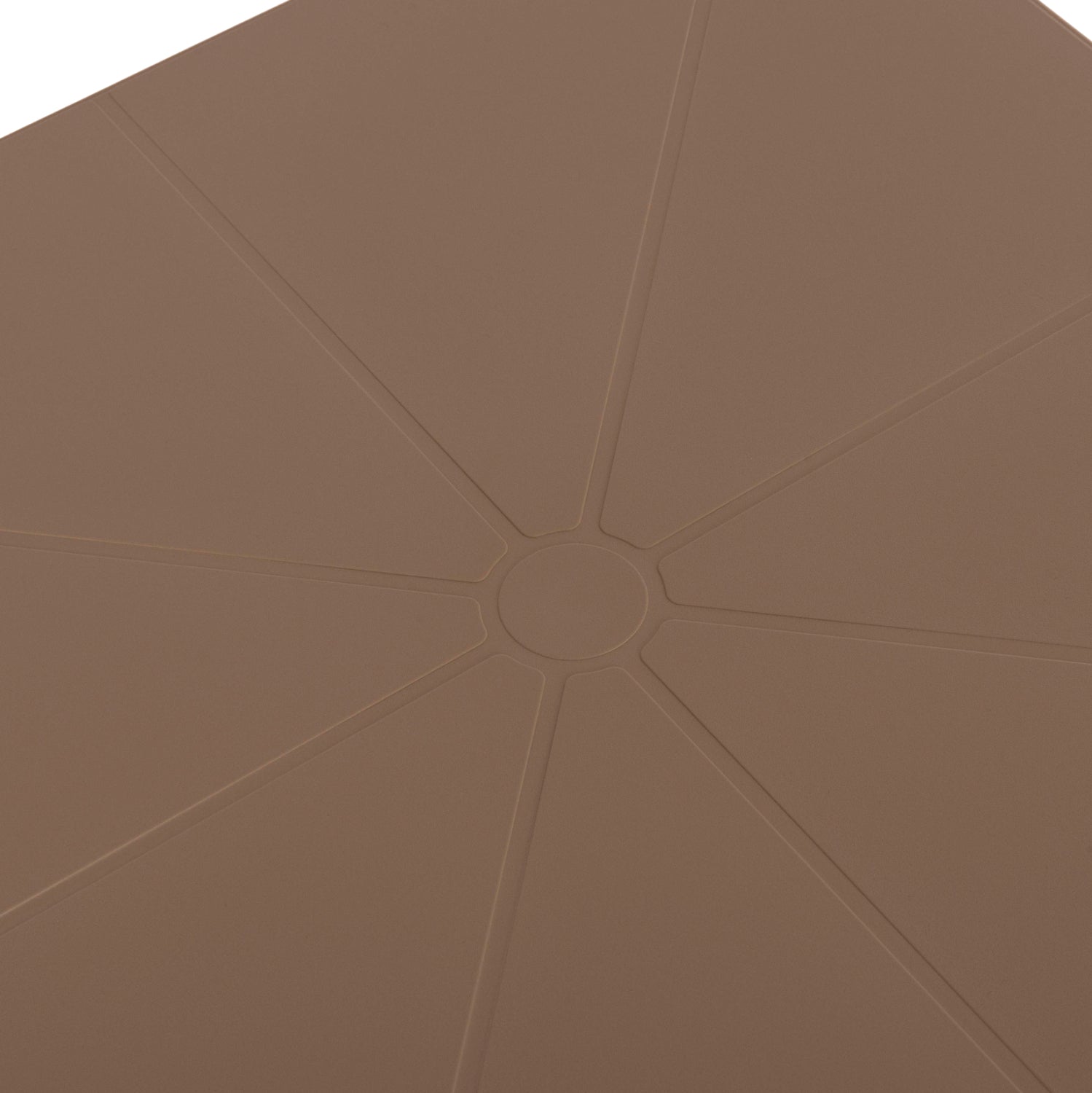 SQUARE POLYPROPYLENE TABLE TERRIN HM6125.14 CAPPUCCINO 60x60x75Hcm.