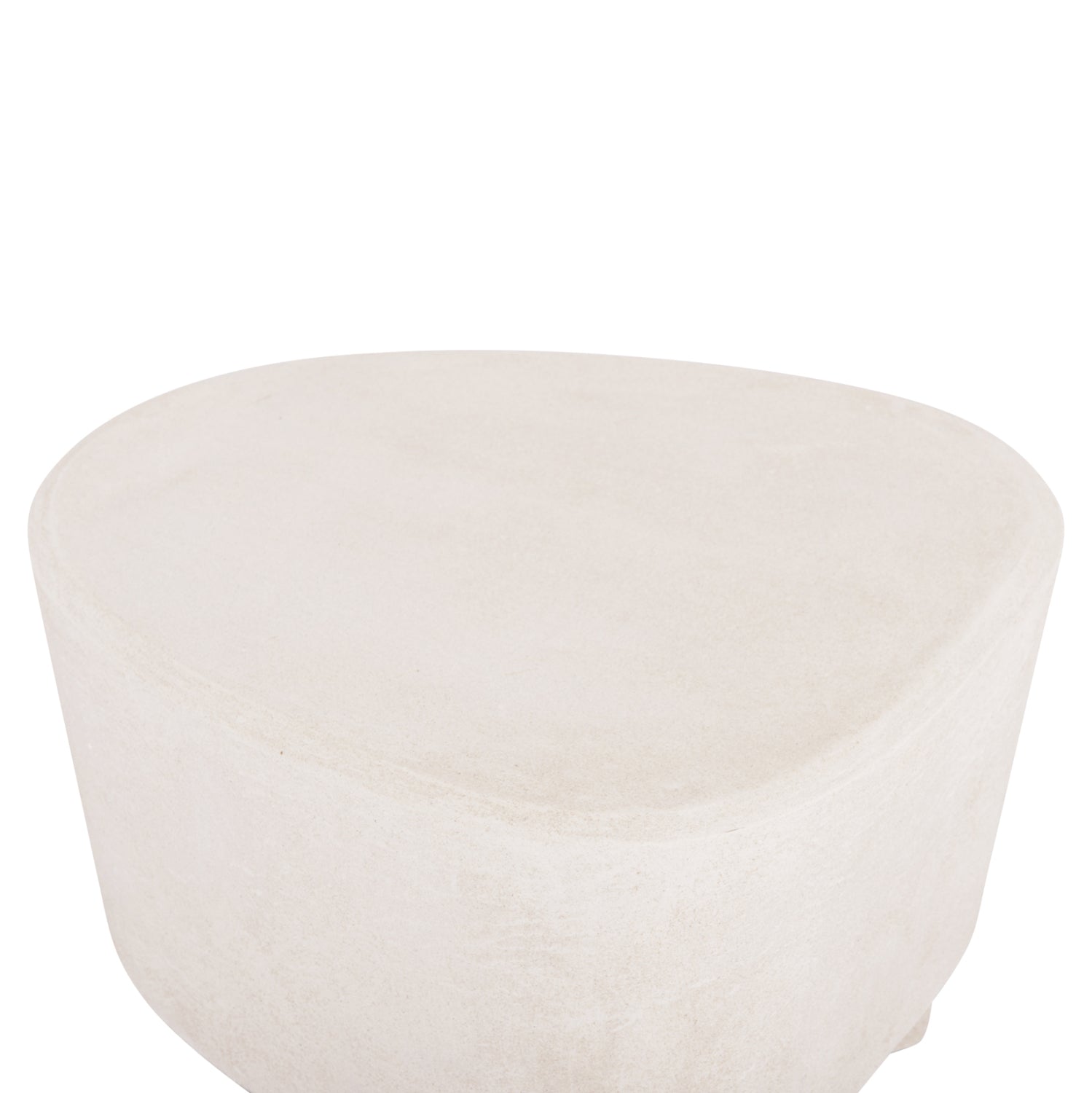 COFFEE TABLE SERIES SANTORINI HM18053 MDF IN OFF-WHITE COLOR 54x61x40.5Hcm.