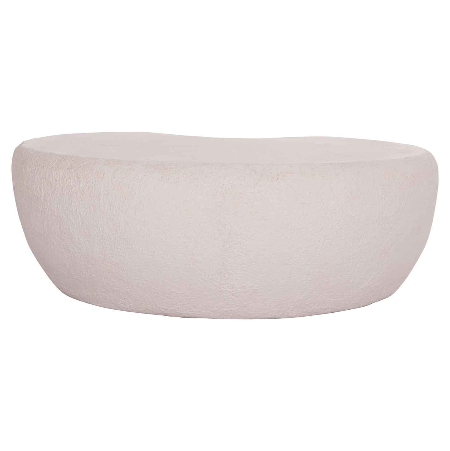 COFFEE TABLE GERSON HM18151.02S FIBER CEMENT IN WHITE--104x72x40Hcm.