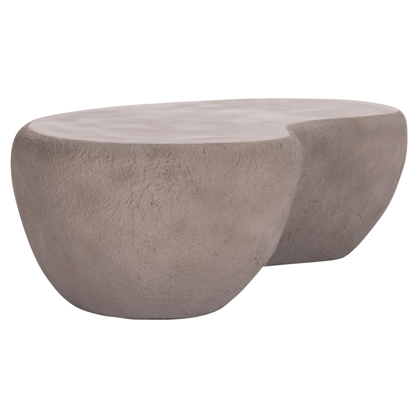 COFFEE TABLE GERSON HM18151.03L FIBER CEMENT IN GREY--122x78,5x40Hcm.