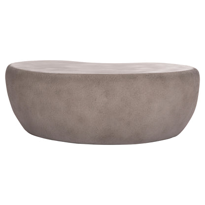 COFFEE TABLE GERSON HM18151.03L FIBER CEMENT IN GREY--122x78,5x40Hcm.