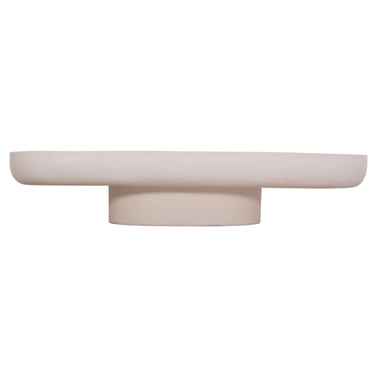 COFFEE TABLE DESSY HM18153.02 FIBER CEMENT IN WHITE--151x66x30Hcm.