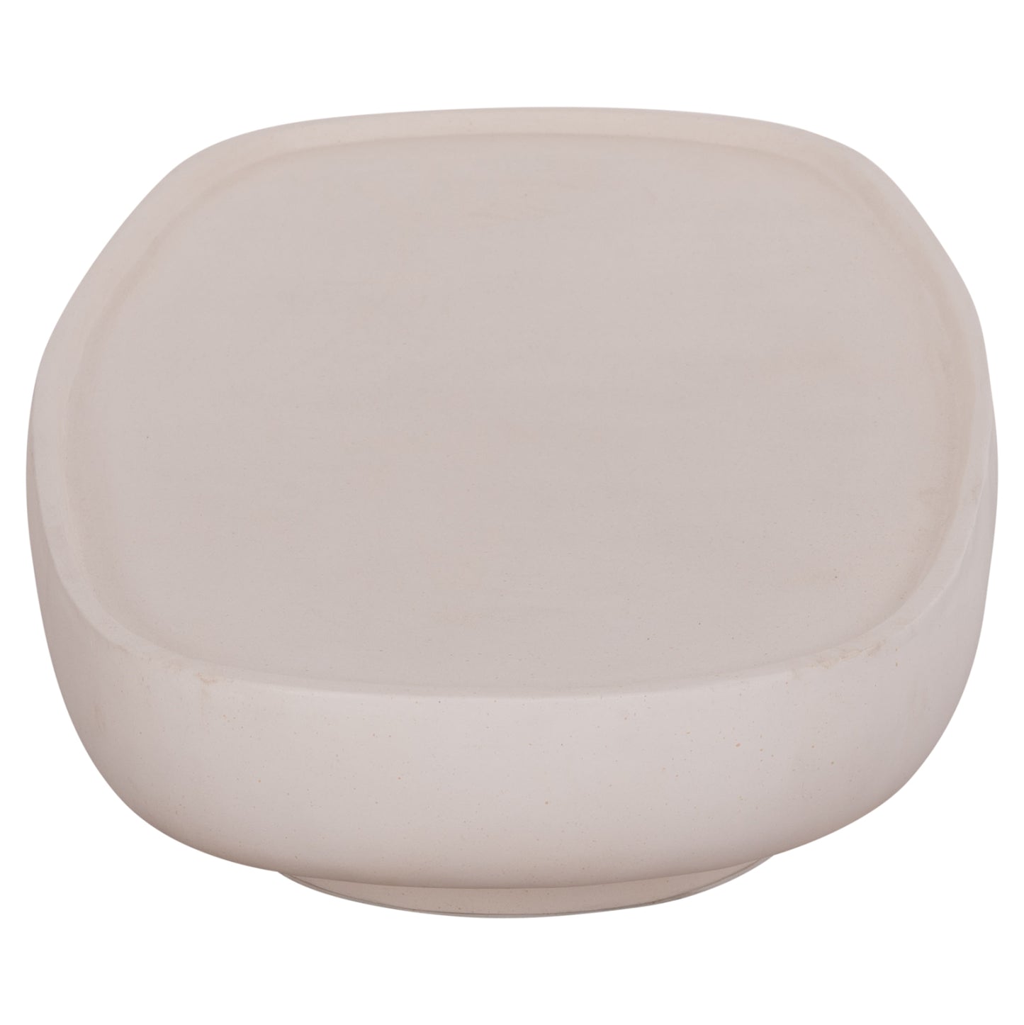 COFFEE TABLE DESSY HM18153.02 FIBER CEMENT IN WHITE--151x66x30Hcm.