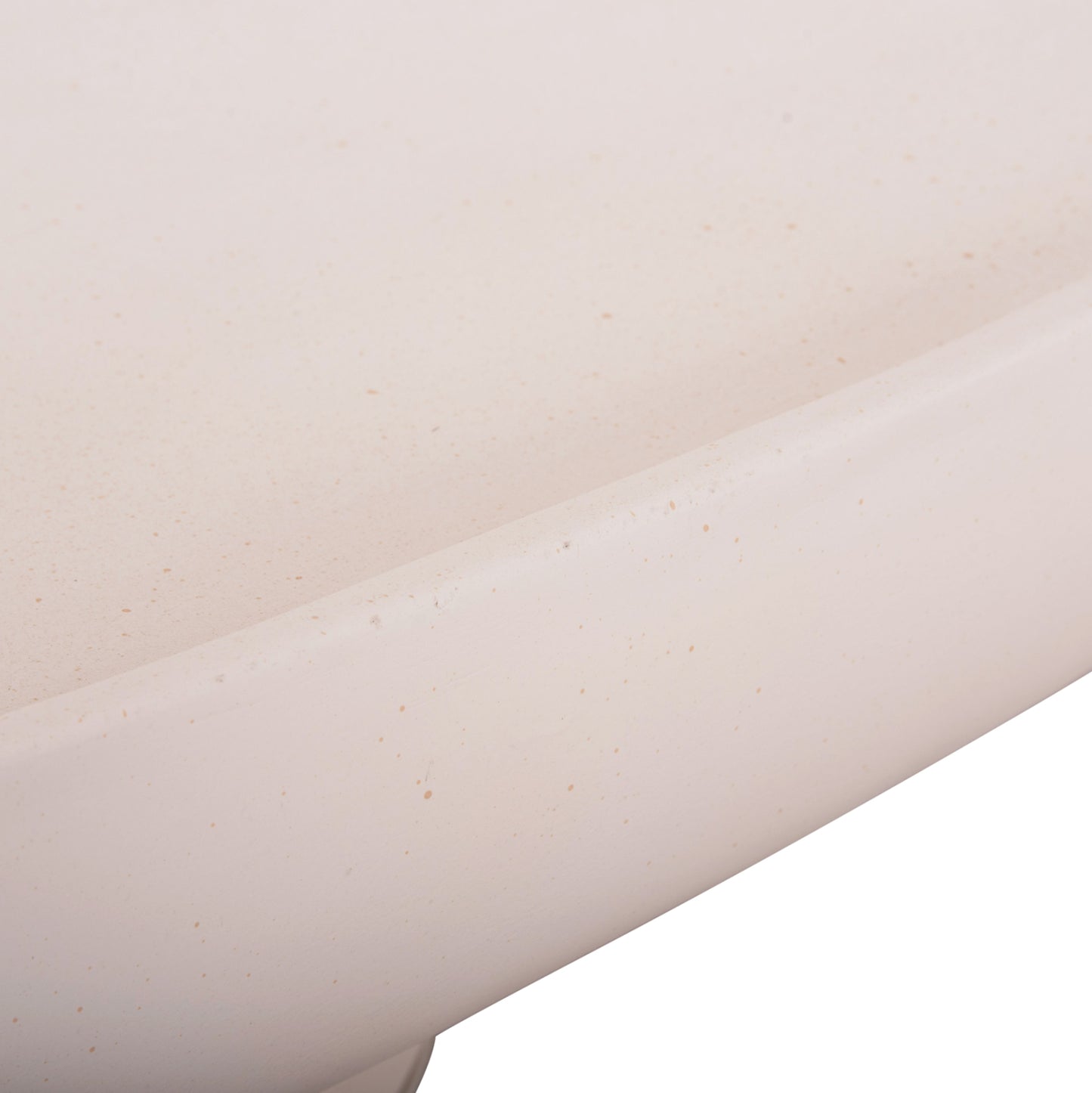 COFFEE TABLE DESSY HM18153.02 FIBER CEMENT IN WHITE--151x66x30Hcm.