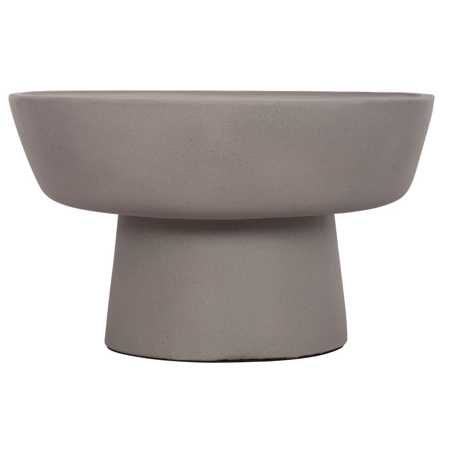 COFFEE TABLE PIRSON HM18155.03 FIBER CEMENT IN GREY--Φ60x36Hcm.