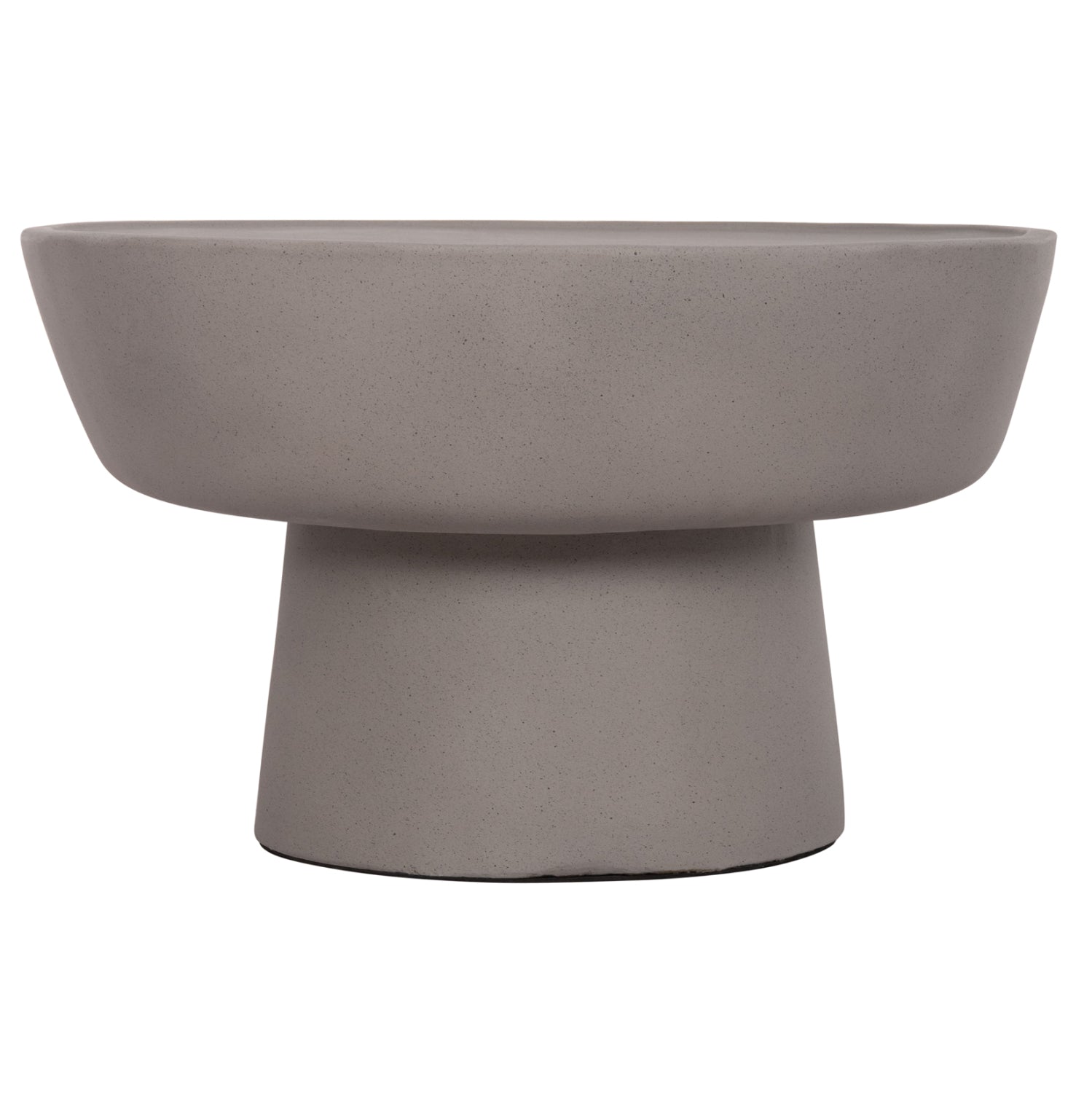 COFFEE TABLE PIRSON HM18155.03 FIBER CEMENT IN GREY--Φ60x36Hcm.