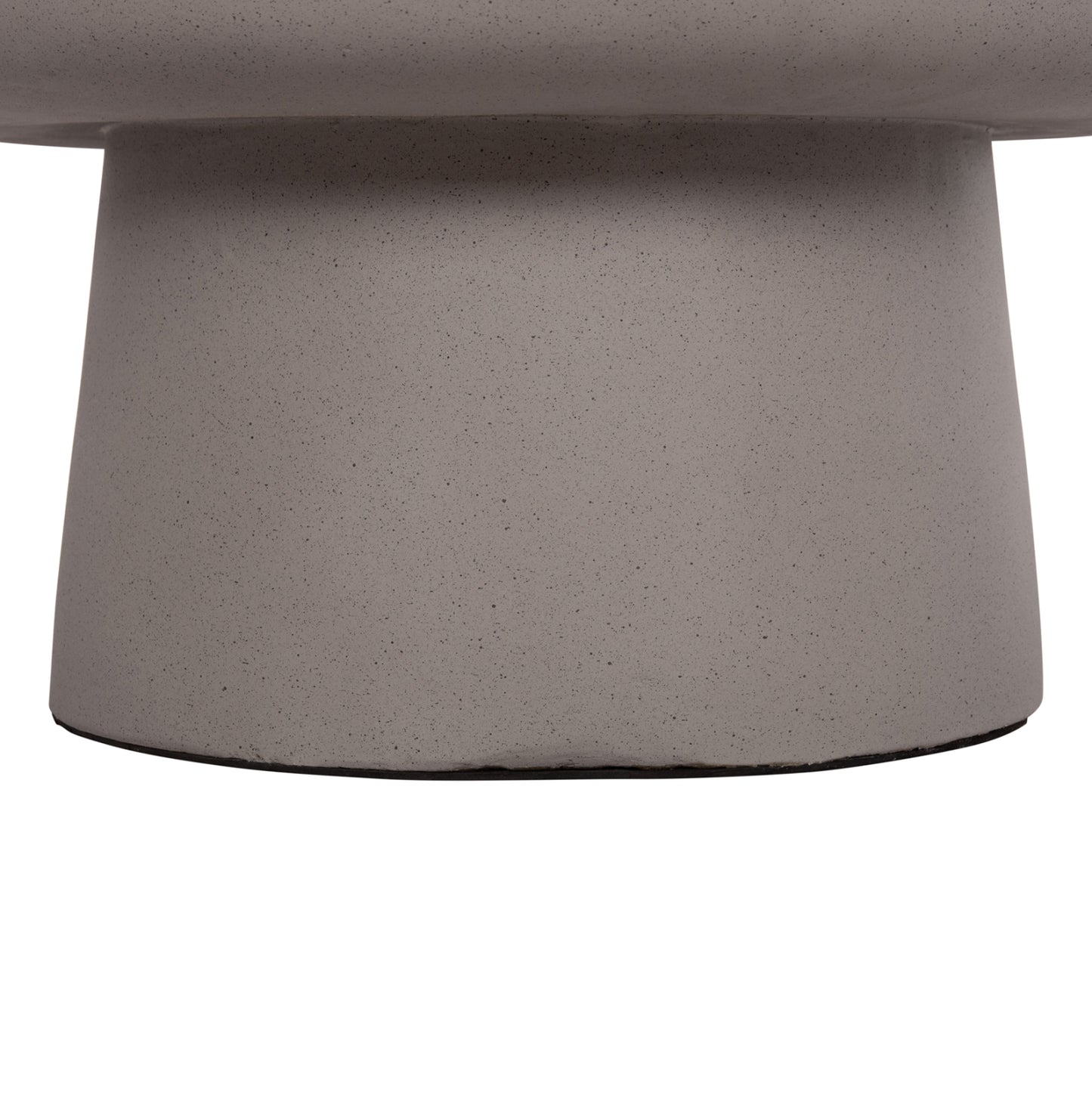 COFFEE TABLE PIRSON HM18155.03 FIBER CEMENT IN GREY--Φ60x36Hcm.