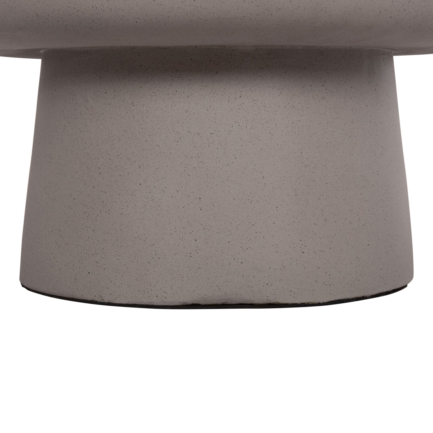 COFFEE TABLE PIRSON HM18155.03 FIBER CEMENT IN GREY--Φ60x36Hcm.
