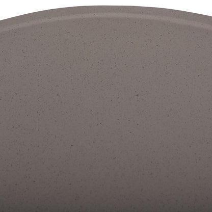 COFFEE TABLE PIRSON HM18155.03 FIBER CEMENT IN GREY--Φ60x36Hcm.