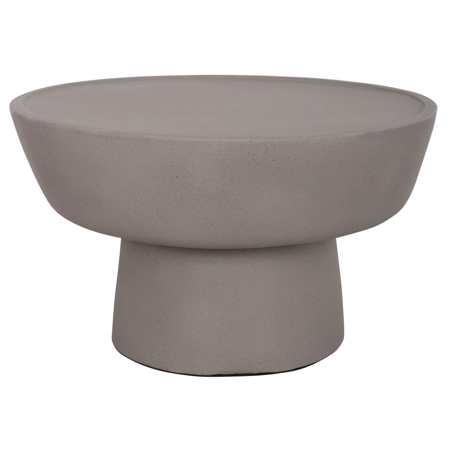 COFFEE TABLE PIRSON HM18155.03 FIBER CEMENT IN GREY--Φ60x36Hcm.
