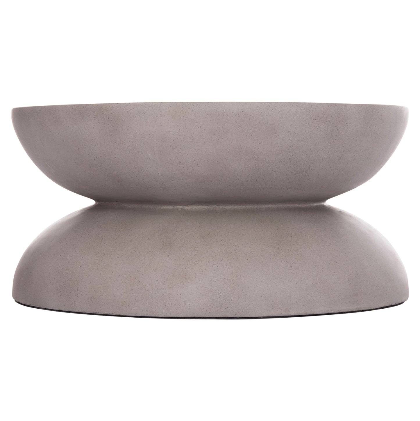 COFFEE TABLE ROUND ANNA HM18158.03 FIBER CEMENT IN GREY--Φ92x44.5Hcm.