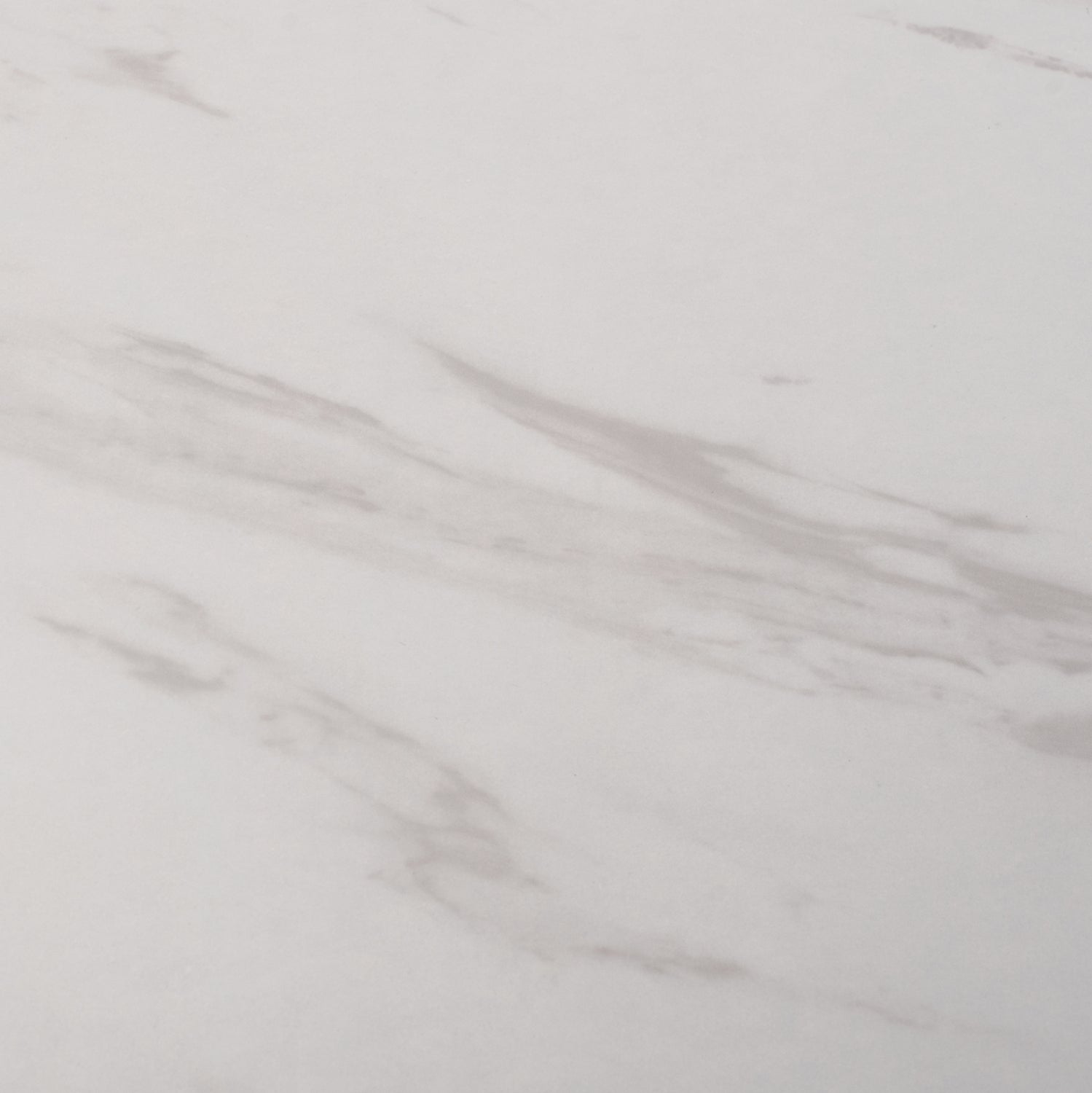 COFFEE TABLE BRAYLEN HM8942.12 SQUARE MELAMINE IN WHITE MARBLE LOOK- BLACK BASE 75x75x43Hcm.
