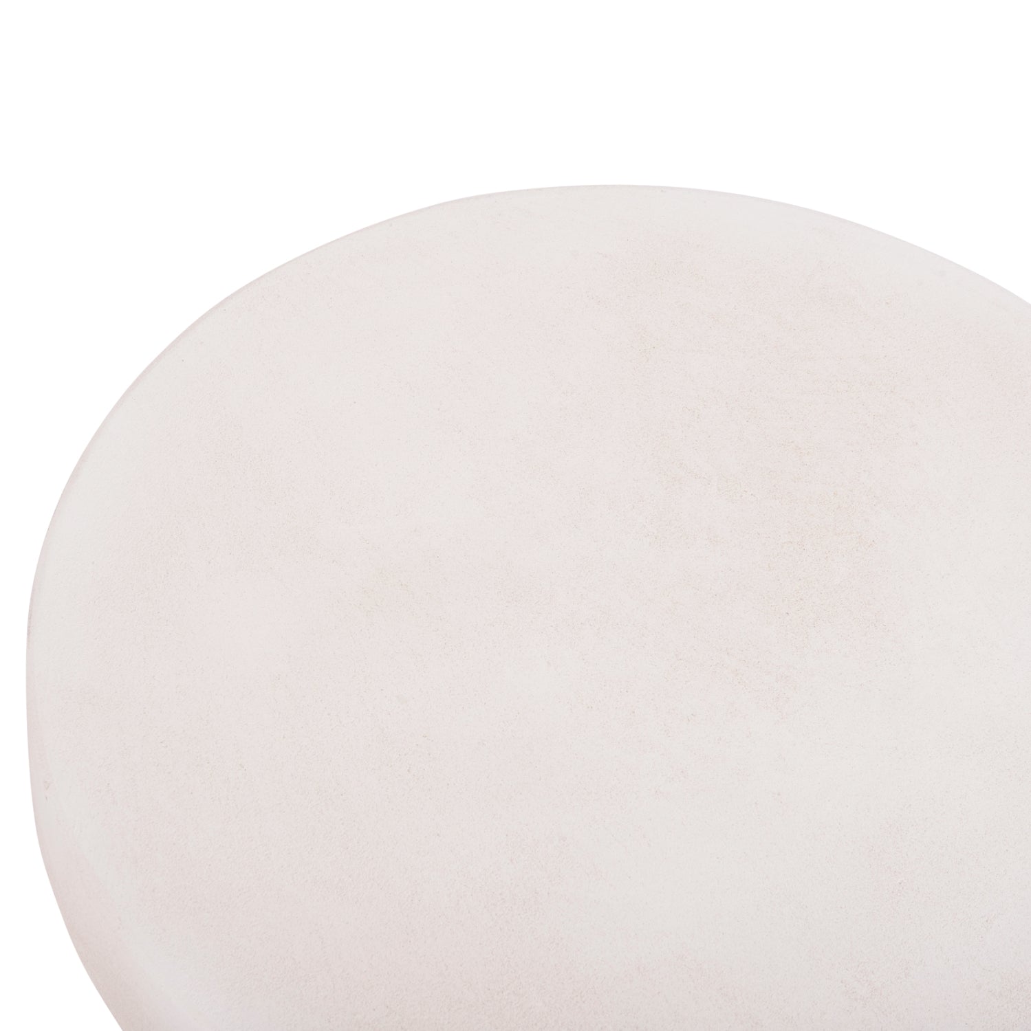 COFFEE TABLE ROUND SERIES SANTORINI HM18050 MDF IN OFF-WHITE COLOR Φ79x35Hcm.