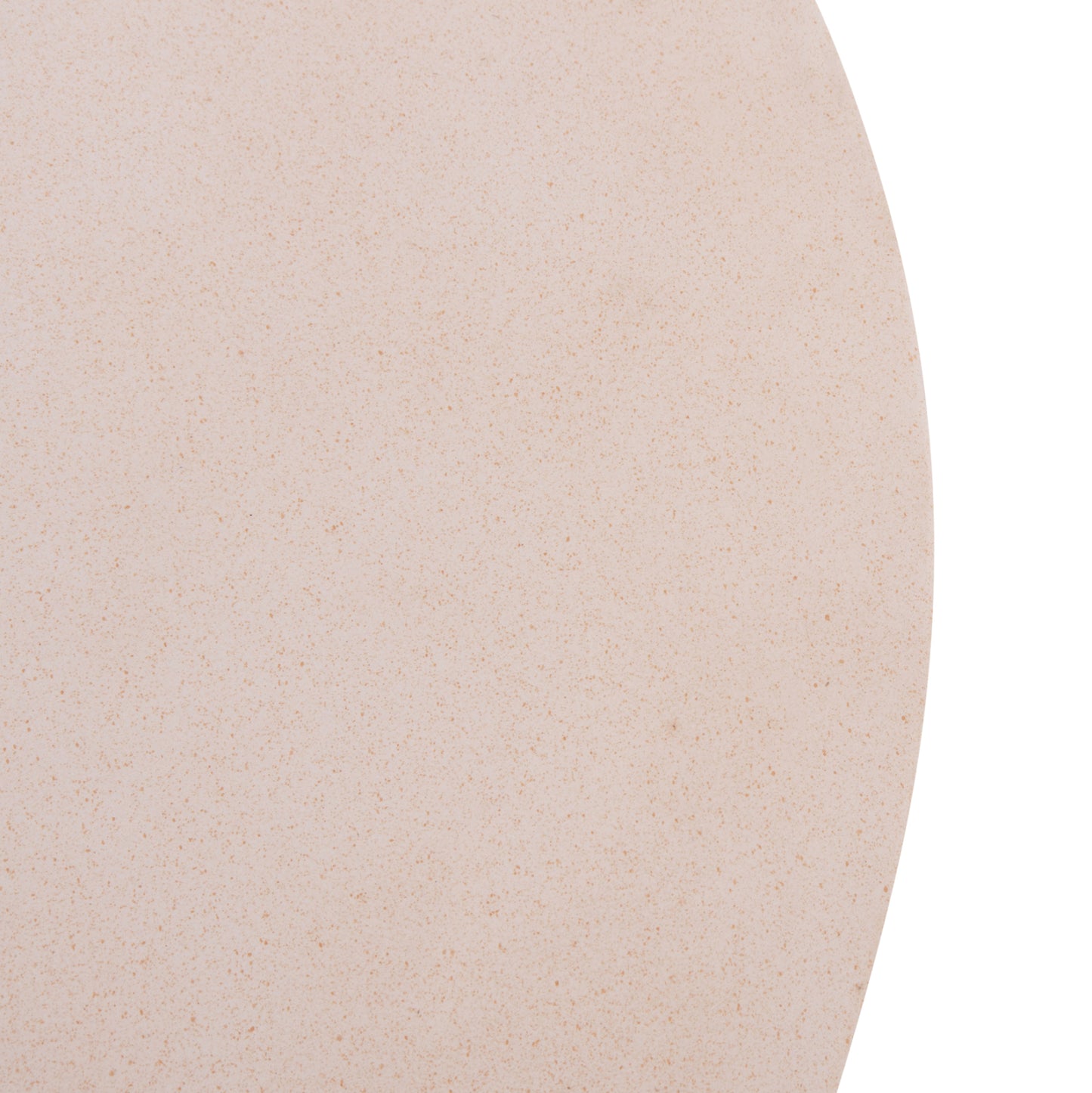 COFFEE TABLE ROUND ALLAN HM18162.02 FIBER CEMENT IN WHITE--Φ92x49Hcm.