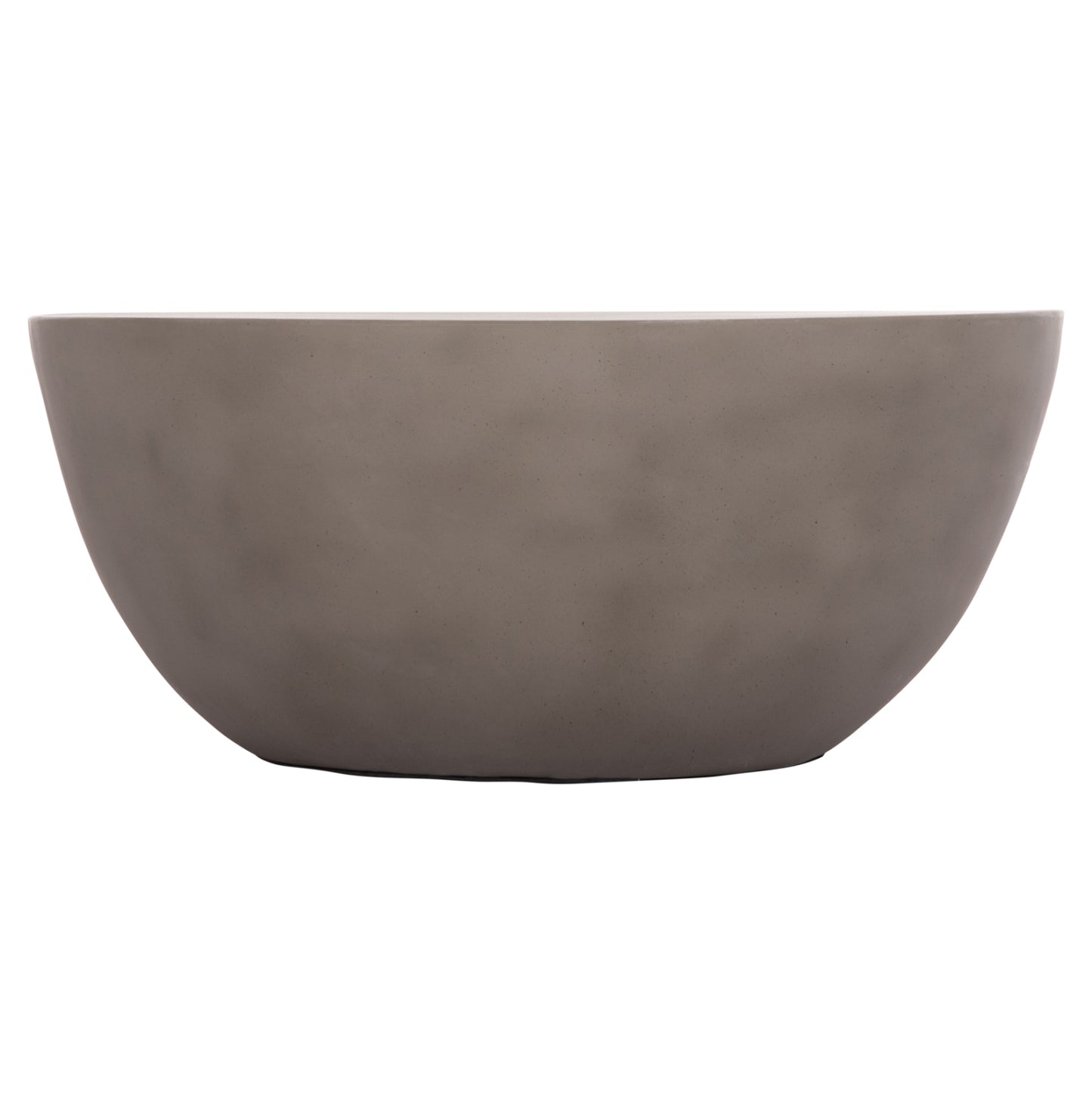 COFFEE TABLE ROUND ALLAN HM18162.03 FIBER CEMENT IN GREY--Φ92x49Hcm.