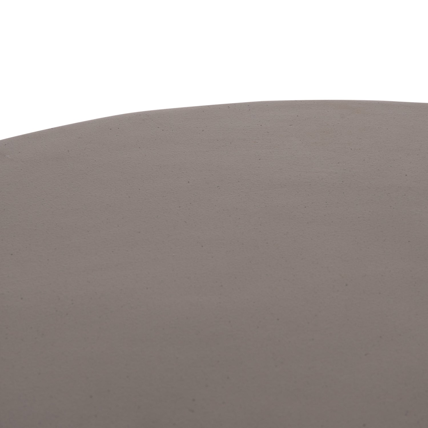COFFEE TABLE ROUND ALLAN HM18162.03 FIBER CEMENT IN GREY--Φ92x49Hcm.