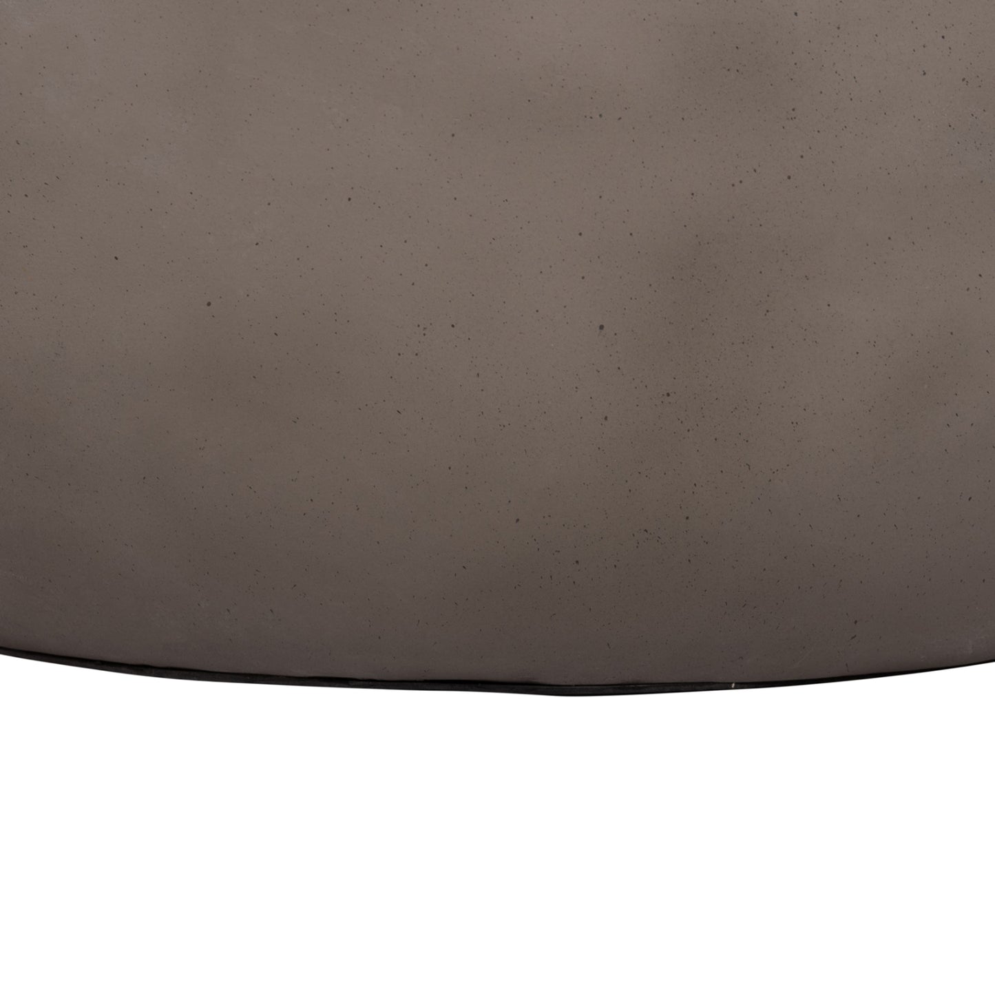 COFFEE TABLE ROUND ALLAN HM18162.03 FIBER CEMENT IN GREY--Φ92x49Hcm.