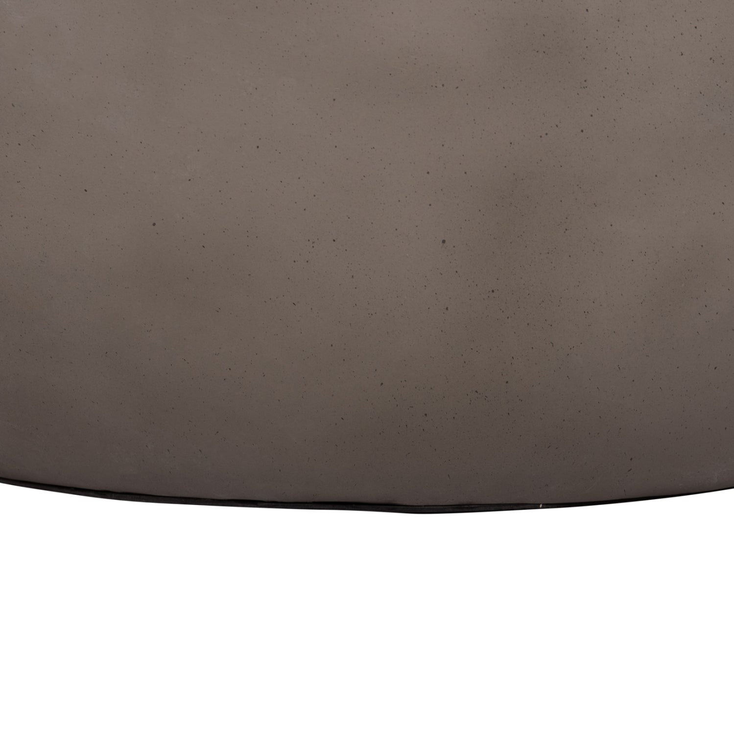 COFFEE TABLE ROUND ALLAN HM18162.03 FIBER CEMENT IN GREY--Φ92x49Hcm.
