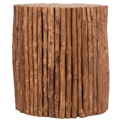 COFFEE TABLE ROUND DRIFTER HM4443 DRIFTWOOD IN NATURAL COLOR Φ36x40Hcm.