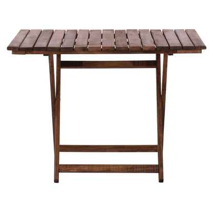 DIRECTOR'S TABLE LEMNOS OF SOLID BEECH WOOD IN WALNUT HM5652.01 101,5x63x75 cm.