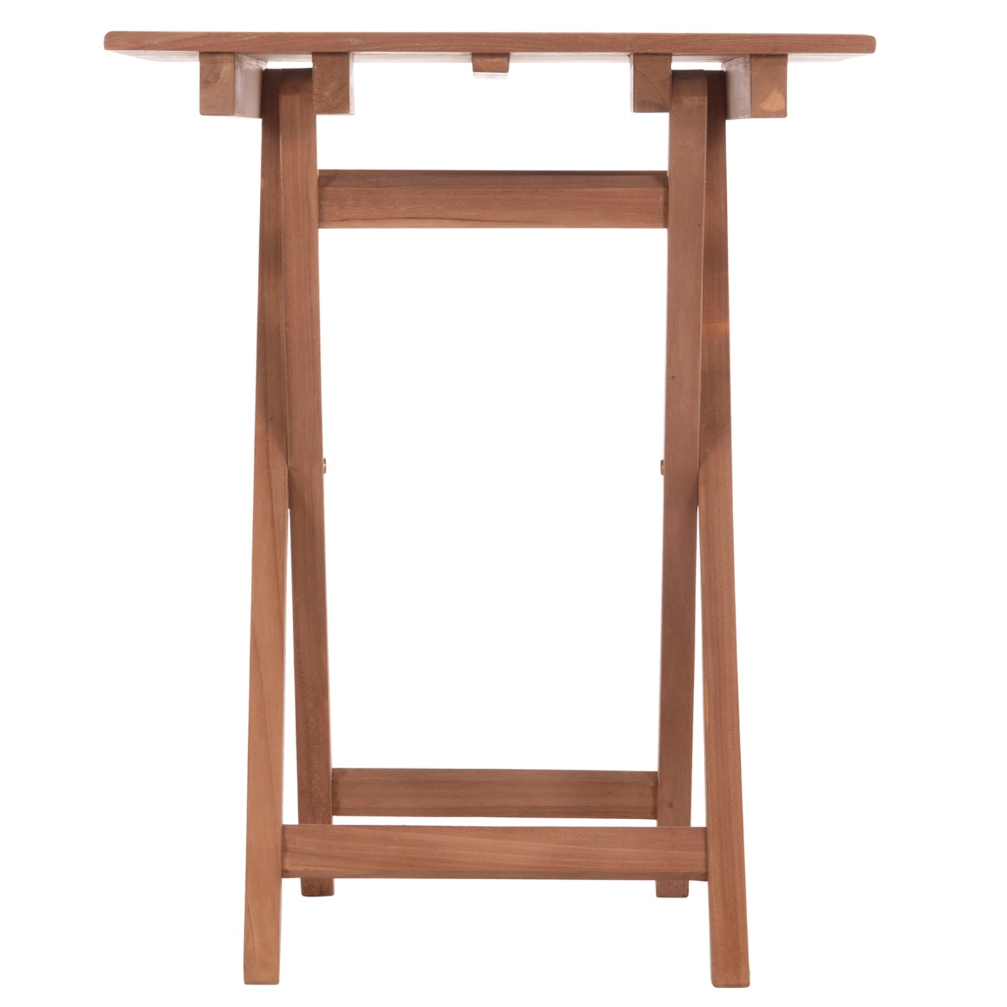 FOLDABLE SQUARE TABLE HEIDEL HM18121 TEAK WOOD--NATURAL COLOR 60x60x75Hcm.
