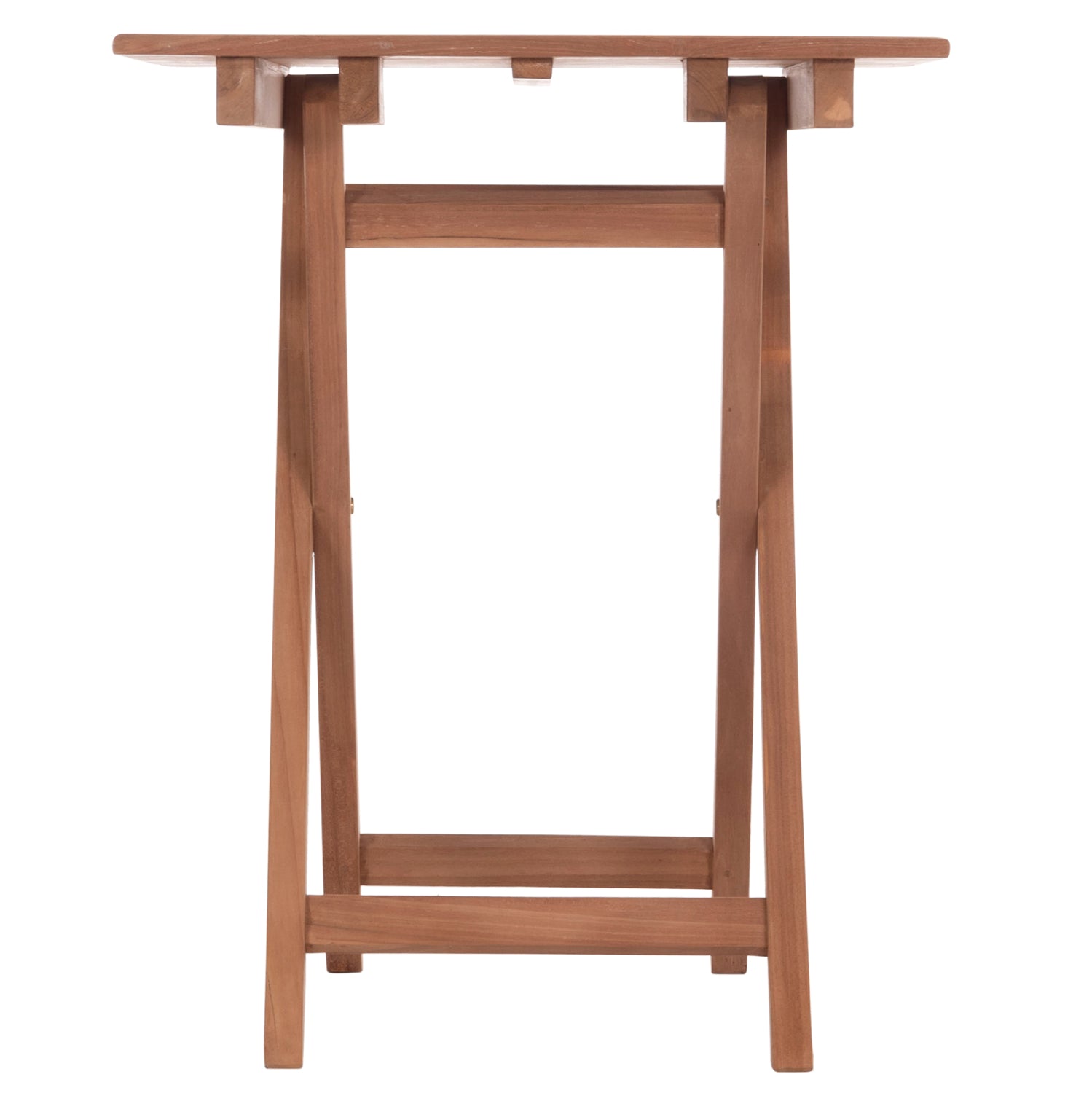 FOLDABLE SQUARE TABLE HEIDEL HM18121 TEAK WOOD--NATURAL COLOR 60x60x75Hcm.
